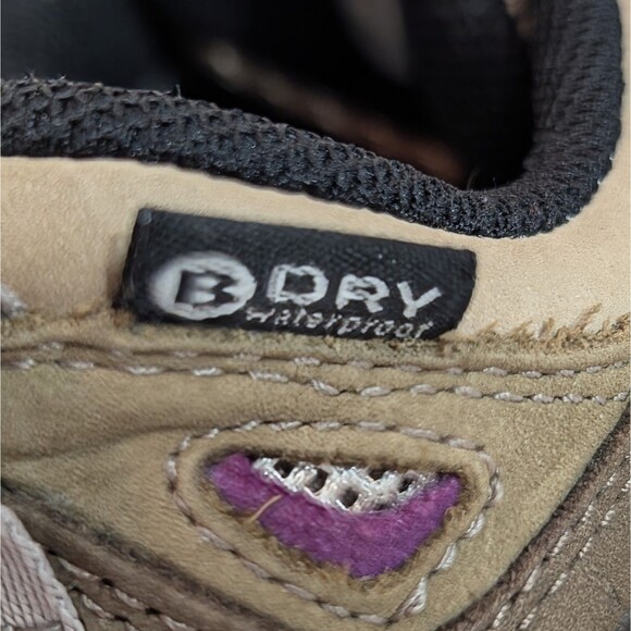 Oboz Sawtooth II Hiking Boots Women's Sz 10 Brown Tan Purple Waterproof Gorpcore - Picture 8 of 14